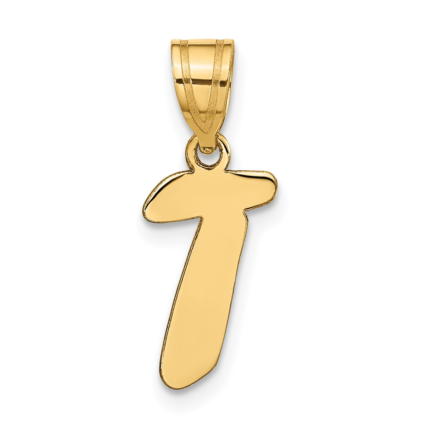 Gold Initial Pendant