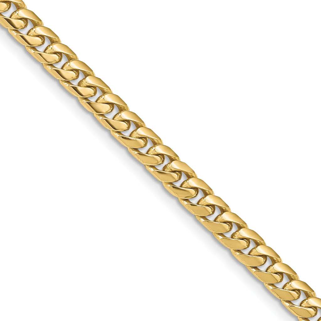 22 inch Miami Cuban Chain Necklace 10k