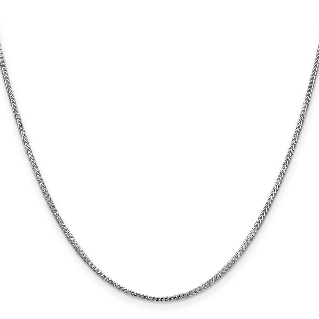 20-inch 14K White Gold Franco Chain