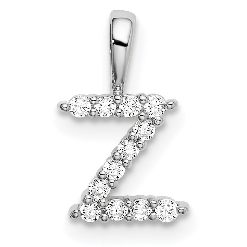 Lab Grown Diamond Initial Pave Pendants
