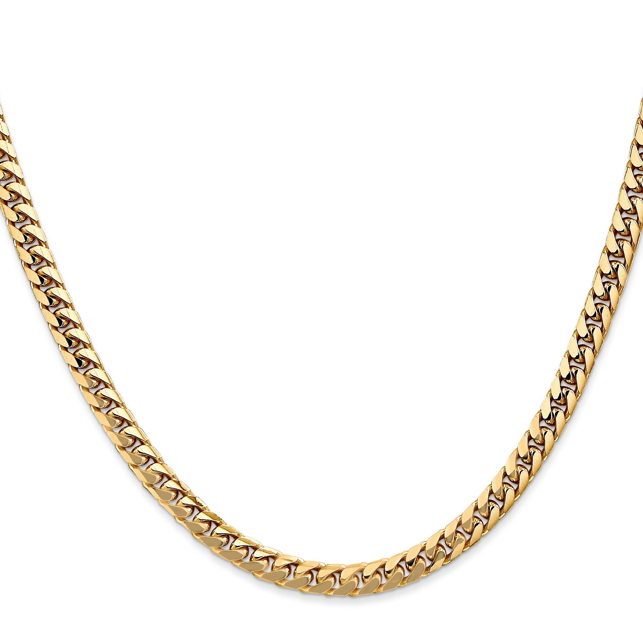 22 inch Miami Cuban Chain Necklace 10k