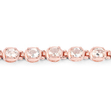 Load image into Gallery viewer, Genuine Morganite 925 Sterling Silver Bracelet