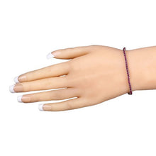 Load image into Gallery viewer, Genuine Ruby 925 Sterling Silver Bracelet