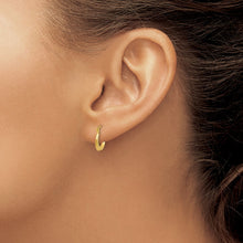 Load image into Gallery viewer, 14k Gold Hinged Shrimp Earrings