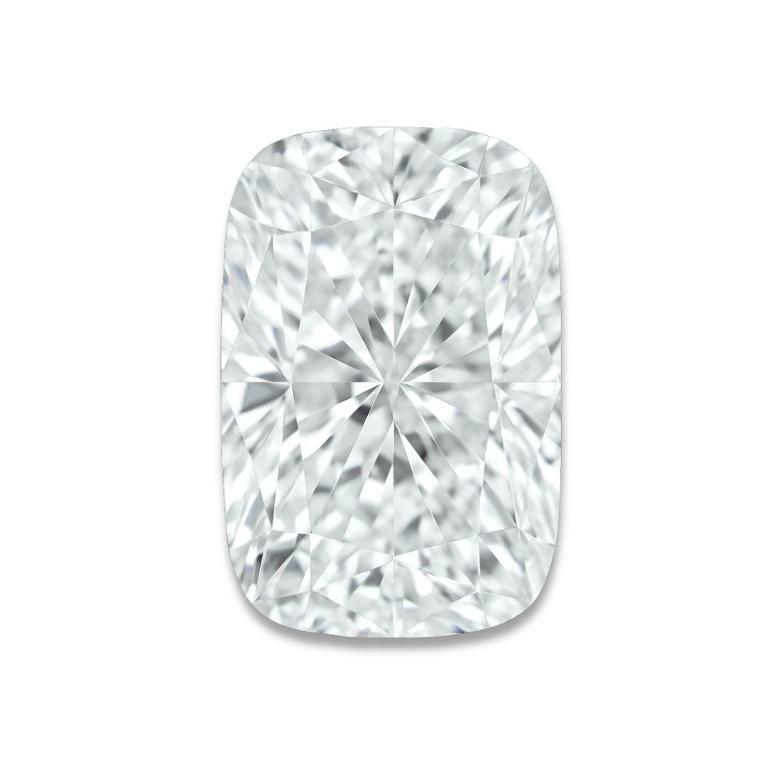 Long Cushion Cut Loose Lab Grown Diamond Stone VS2 IGI Certified