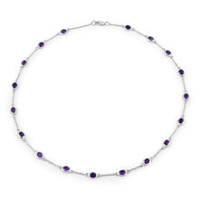Load image into Gallery viewer, Genuine Amethyst By The Yard Necklace