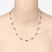 Load image into Gallery viewer, Genuine Amethyst By The Yard Necklace