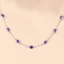 Load image into Gallery viewer, Genuine Amethyst By The Yard Necklace