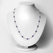Load image into Gallery viewer, Genuine Amethyst By The Yard Necklace