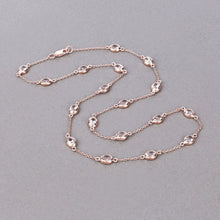 Load image into Gallery viewer, Genuine Morganite By The Yard Necklace
