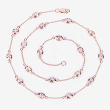 Load image into Gallery viewer, Genuine Morganite By The Yard Necklace