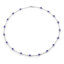 Load image into Gallery viewer, Genuine Tanzanite By The Yard Necklace