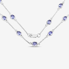 Load image into Gallery viewer, Genuine Tanzanite By The Yard Necklace