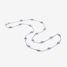 Load image into Gallery viewer, Genuine Tanzanite By The Yard Necklace