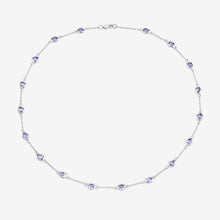 Load image into Gallery viewer, Genuine Tanzanite By The Yard Necklace
