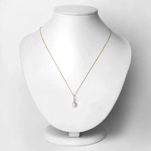 Load image into Gallery viewer, 10K Gold Real Opal And Diamond Necklace