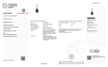 Load image into Gallery viewer, Genuine Zambian Emerald Diamond 14K Gold Statement Pendant