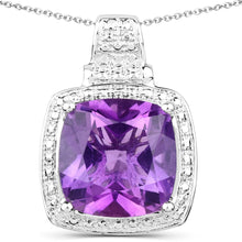 Load image into Gallery viewer, Genuine Purple Amethyst Bold Necklace