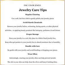 Load image into Gallery viewer, Jewelry Care tips