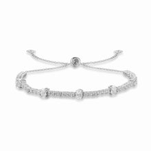 Load image into Gallery viewer, Natural White Zircon Bracelet