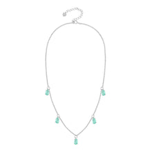 Load image into Gallery viewer, Emerald Layering Necklace - FineColorJewels