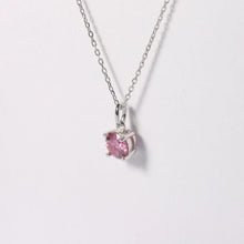 Load image into Gallery viewer, Pink Moissanite Jewelry Set
